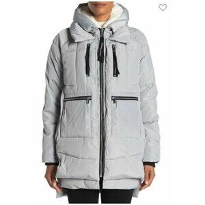 Bagatelle NWT Gray Sherpa Parka Coat  Size M